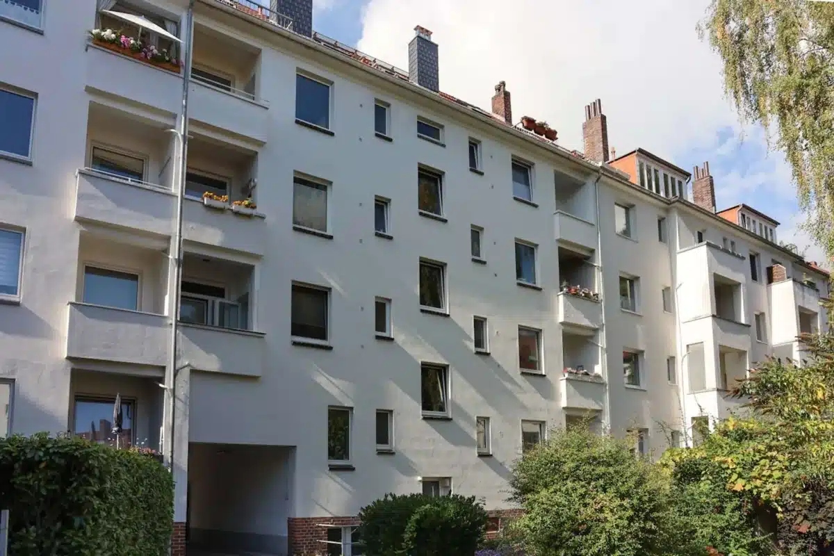 rückwärtige Fassade