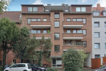 Hannover Vahrenwald: 1 Zimmer mit Balkon und Stellplatz, 30165 Hannover, Etagenwohnung