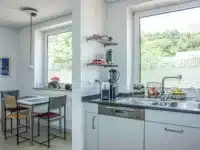 Küche Übergang zum Essplatz