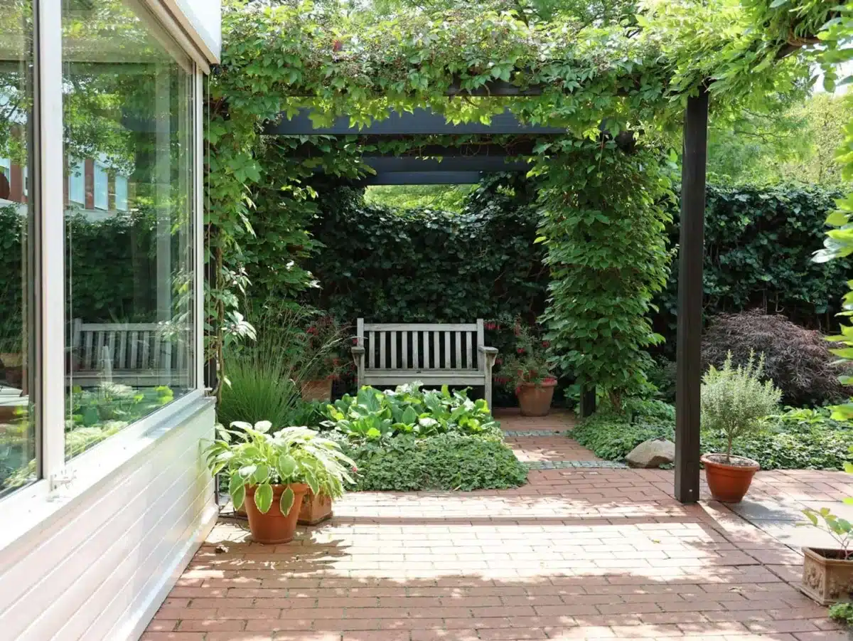 Blick in den Garten