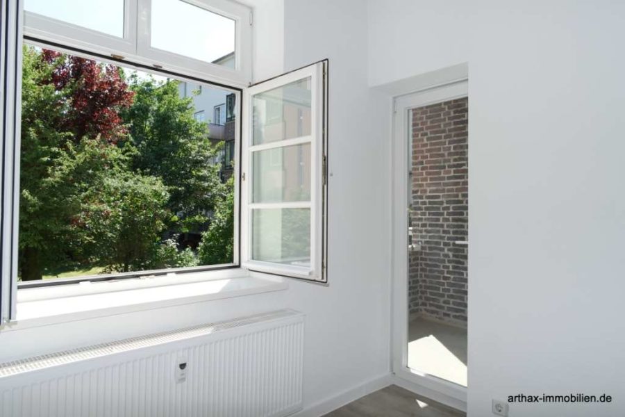 Hannover List: Frisch renovierte Wohnung in der Gartenstadt Kreuzkampe - Gartenblick
