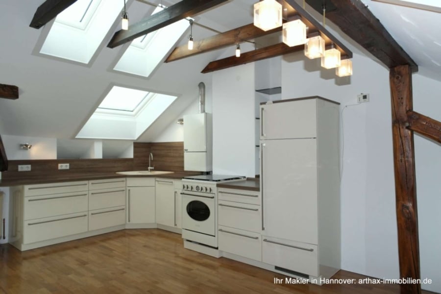 Peppige Maisonette Wohnung in Hannover Limmer - Küche 1