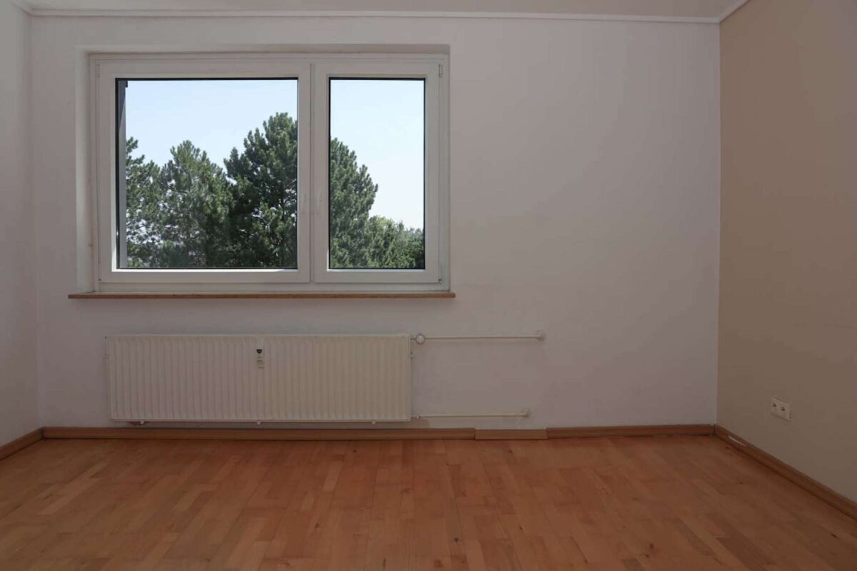 Blick aus dem Schlafzimmer