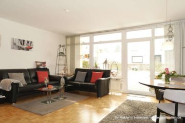 Hannover Misburg: Großzügige 2 Zimmer Wohnung mit Gartennutzung, 30629 Hannover, Terrassenwohnung