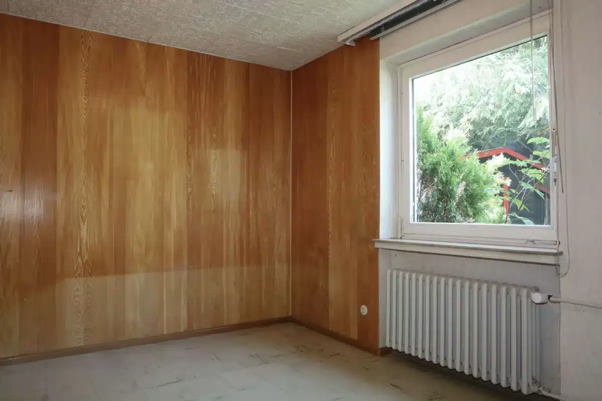 Kinderzimmer zum Garten