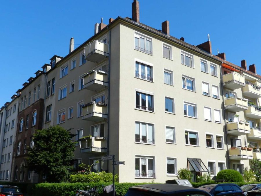 Helle, super geschnittene Wohnung in Hannover Südstadt - Hausansicht