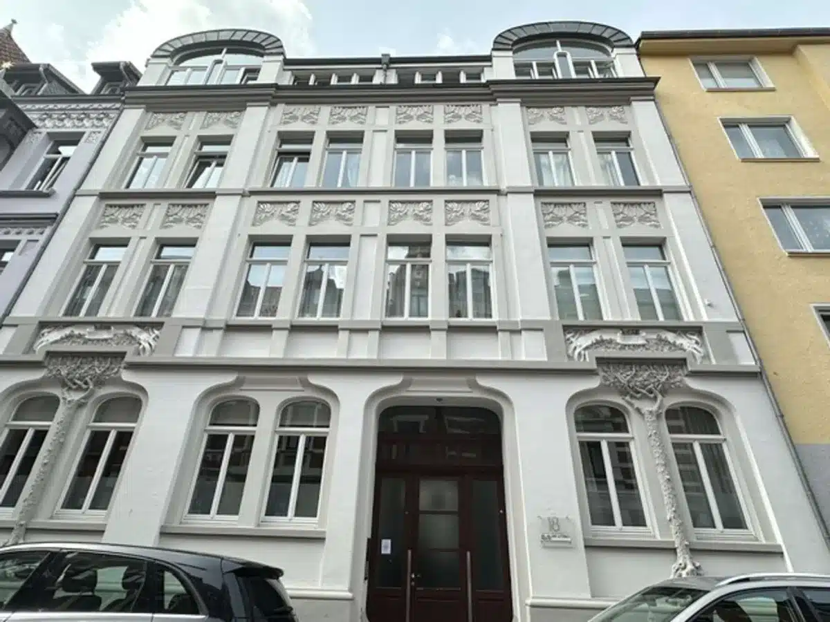 Eingang ins Haus