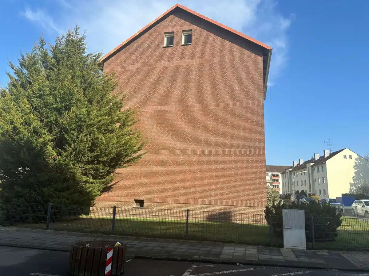 südliche Giebelseite