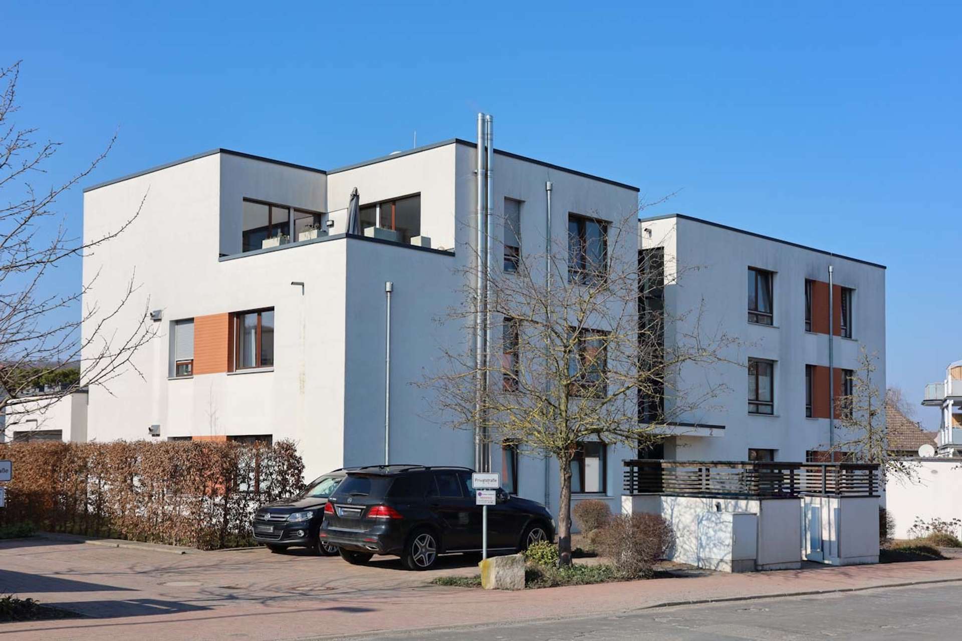 Barrierearme Terrassenwohnung in den Franzburger Höfen Gehrden - Hausansicht