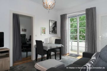 Gartenstadt Kreuzkampe: Vermietete 2 Zi Wohnung mit Balkon, Hannover List, 30655 Hannover, Etagenwohnung
